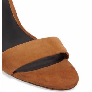 Diane Von Furstenberg Chainlink Suede Sandal